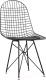 Стул Stool Group Eiffel / AFR-18B-P1 BL/BL (черный с черной подушкой) - 