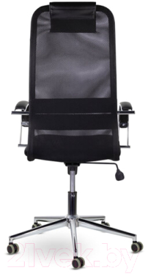 Кресло офисное Brabix Pilot EX-610 CH / 532417 (хром/черный)