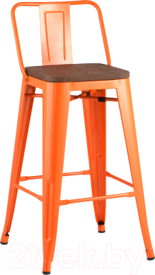 

Стул барный Stool Group, Tolix Wood со спинкой / YD-H675E-W LG-05