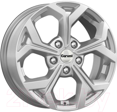 

Литой диск Carwel, Цада 1606 Corolla 16x6.5" 5x114.3мм DIA 60.1мм ET 45мм SLT