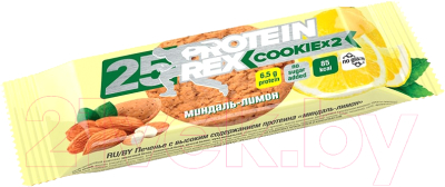 Протеиновое печенье ProteinRex 25% Миндаль-лимон (50г)