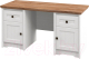 Письменный стол Мебель-Неман Тиволи МН-035-26 (белый текстурный/дуб стирлинг) - 