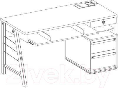 Письменный стол trio cilek