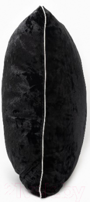 Изображение товара Подушка декоративная Elema 45x45 / 0С432-20-Р53 (черный/серебристый)