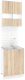 Комплект кухонных модулей Кортекс-мебель Корнелия Экстра 60м2д (дуб сонома) - 