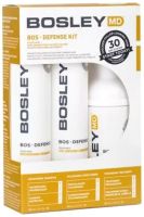 Набор косметики для волос Bosley MD Deffense Color Safe Starter Pack Шампунь+Кондиционер+Мусс (150мл+150мл+100мл) - 