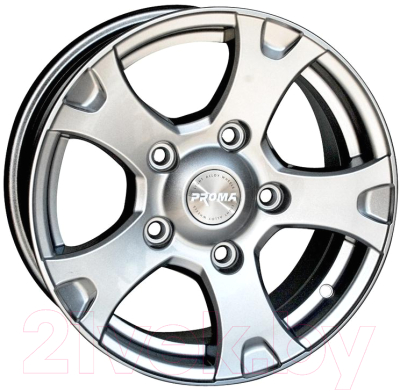 

Литой диск Proma, Нива Лайт 15x6.5" 5x139.7мм DIA 98.1мм ET 35мм Неро