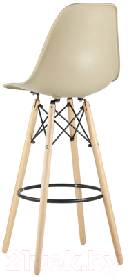 Стул барный Stool Group Eames / 8056H (бежево-серый)