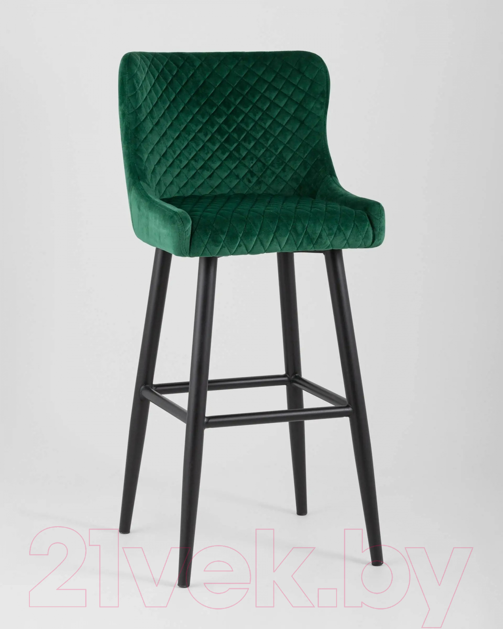 Стул барный Stool Group Ститч / MC15B (изумрудный) — фото 2