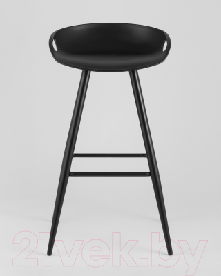 Стул барный Stool Group Флэш / FIYAN BLACK (черный/черные ножки)