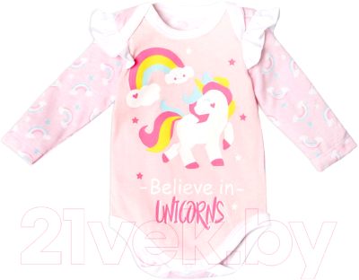 

Боди для младенцев Amarobaby, Rainbow / AMARO-ODRB2-62