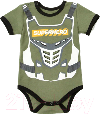 

Боди для младенцев Amarobaby, Superhero / AB-OD20-HERO1/26-68