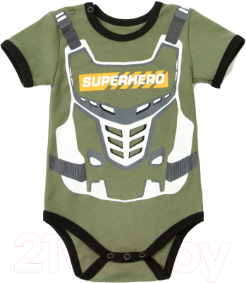 

Боди для младенцев Amarobaby, Superhero / AB-OD20-HERO1/26-74