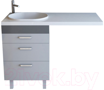

Тумба с умывальником ANDREA, Bruks 120 + Bruks 120 L