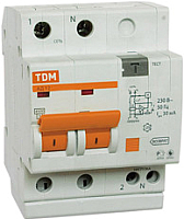Дифференциальный автомат TDM АД-12-2Р-25А-30мА / SQ0204-0011 - 