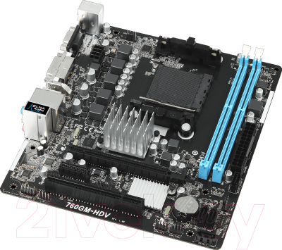 Материнская плата AsRock 760GM-HDV