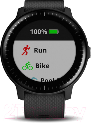 Умные часы Garmin Vivoactive 3 / 010-01985-03 (черный)