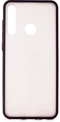 Чехол-накладка Case Acrylic для Huawei Y6p (черный)