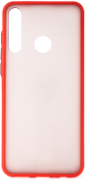 Чехол-накладка Case Acrylic для Huawei Y6p (красный) - 