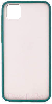 Чехол-накладка Case Acrylic для Huawei Y5p/Honor 9S (зеленый)