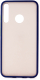 Чехол-накладка Case Acrylic для Huawei P40 Lite E/Y7P/Honor 9C (синий) - 