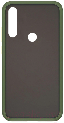 Чехол-накладка Case Acrylic для Huawei P40 Lite E/Y7P/Honor 9C (салатовый)