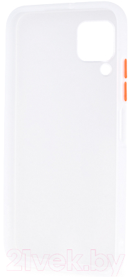 Чехол-накладка Case Acrylic для Huawei P40 Lite/Nova 6SE (белый)