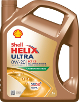 Моторное масло Shell Helix Ultra ECT C5 0W20 (5л) - 