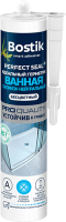 Герметик силиконовый Bostik Perfect Seal Ванная нейтральный (280мл, прозрачный) - 