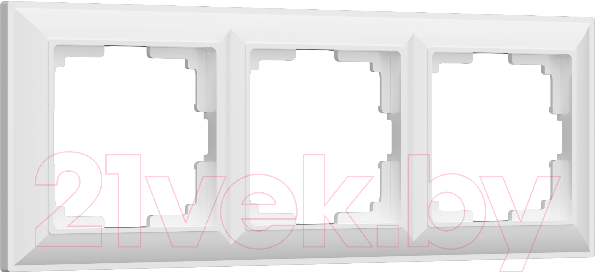 Рамка для выключателей и розеток Werkel W0032201 / a051020 (белый)