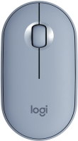 Мышь Logitech Pebble M350 / 910-005719 (Blue/Grey) - 