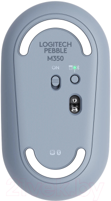 Мышь Logitech Pebble M350 / 910-005719 (Blue/Grey)