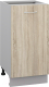 Шкаф-стол кухонный Кортекс-мебель Корнелия Лира НШ40р без столешницы (дуб сонома) - 