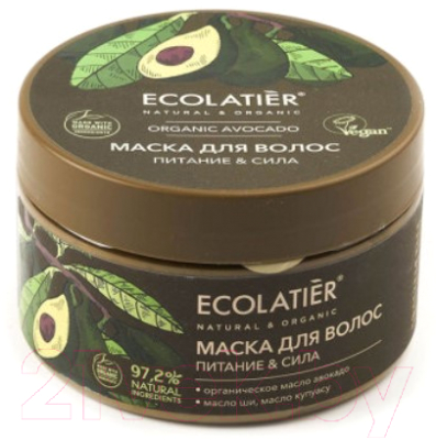 Маска для волос Ecolatier Green Avocado Питание & Сила (250мл)