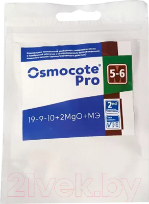 

Удобрение Osmocote, Про 19-9-10+2MgO+МЭ / A00019019