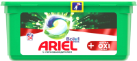 

Капсулы для стирки Ariel, Liquid Capsules Extra oxi effect