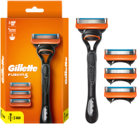 

Бритвенный станок, Fusion Бритва с кассетой+Сменные кассеты для бритья