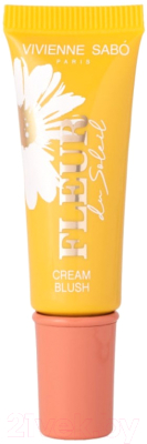 

Румяна Vivienne Sabo, Персиковый, Fleur du soleil Кремовые тон 02