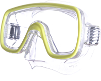Маска для плавания Salvas Domino Md Mask / CA140C1TGSTH (Medium, желтый) - 