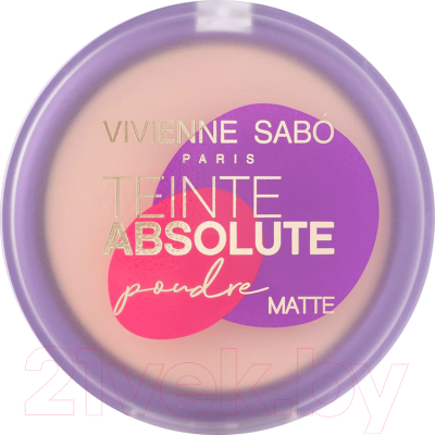 Пудра компактная Vivienne Sabo Teinte Absolute matte тон 04 (6г)