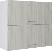 Шкаф навесной для кухни Артём-Мебель 800мм СН-114.34 (ДСП дуб крафт белый) - 