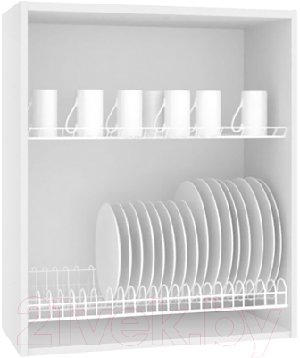 Шкаф навесной для кухни Артём-Мебель 600мм СН-114.75 (ДСП дуб крафт белый)