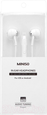 

Наушники-гарнитура Miniso, 8127