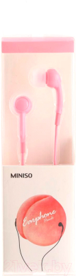 Наушники Miniso Fruit Series / 6218 (розовый)