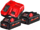 Набор аккумуляторов для электроинструмента Milwaukee M18 HNRG-302 / 4933471071 - 