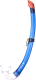 Трубка для плавания Salvas Flash Junior Snorkel / DA301C0BBSTS (Junior, синий) - 