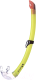 Трубка для плавания Salvas Flash Junior Snorkel / DA301C0GGSTS (Junior, желтый) - 