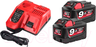 

Набор аккумуляторов для электроинструмента Milwaukee, M18 NRG-902 / 4933451422
