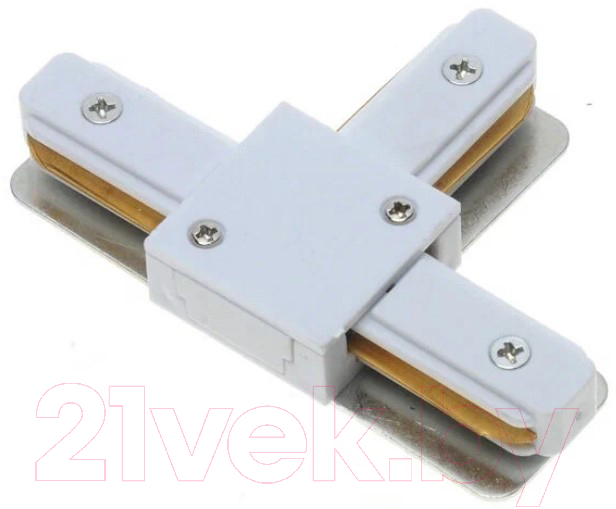 Коннектор для шинопровода JAZZway PTR CT-WH / 5010864 (белый) — фото 2