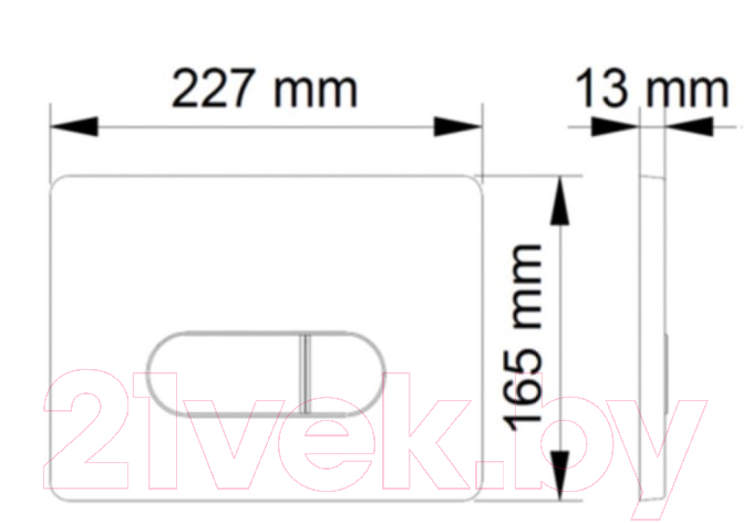 Унитаз подвесной с инсталляцией Roca The Gap Clean Rim A34647L000